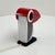 Glass Penguin Table Lamp attributed to Fernando Cassetta for Tacman, 1970s For Sale - Image 7 of 10