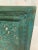 Turquoise Totally Turquoise Carved Wooden Screen 18 X 18 For Sale - Image 8 of 10