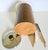 60s Retro Thermos Insulated Walnut Ice Bucket With Tongs For Sale - Image 6 of 7
