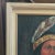 Paint Mid Century Portrait of Native American Maiden For Sale - Image 7 of 9