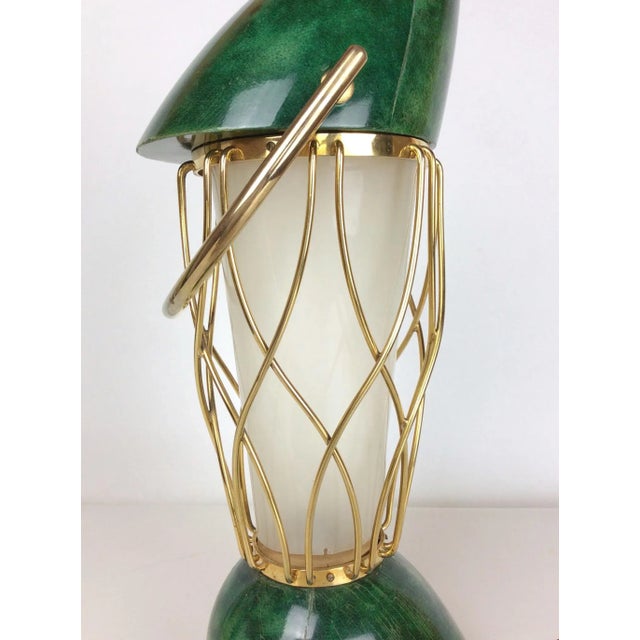 Mid-Century Table Lamp by Aldo Tura for Aldo Tura Milano, 1950s For Sale - Image 6 of 8