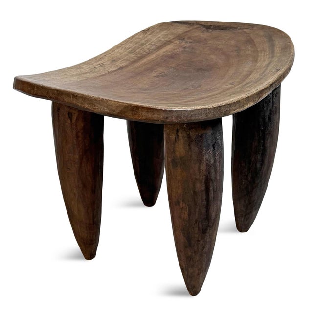 Mid 20th Century Original Vintage Senufo Stool Table For Sale - Image 5 of 6