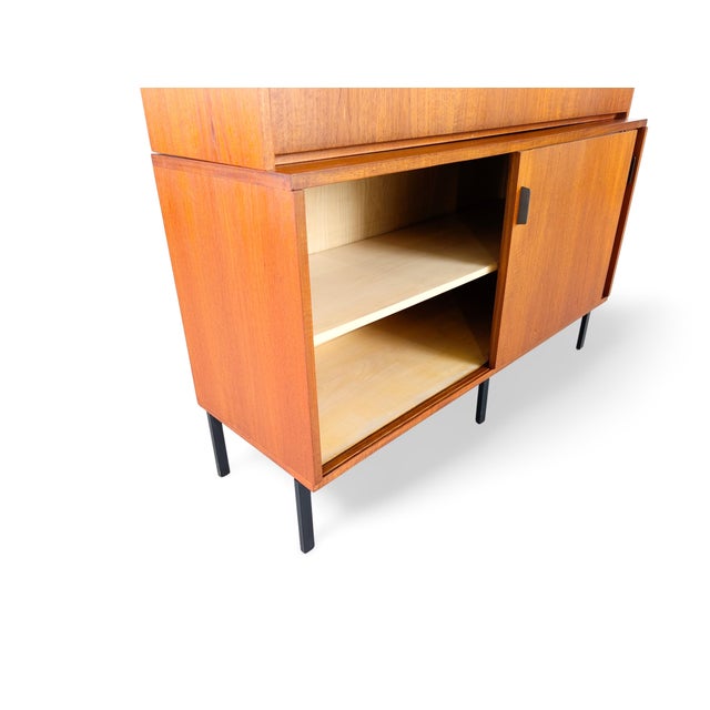 Brown Vintage Chest of Drawers by Herbert Hirche For Sale - Image 8 of 10