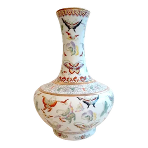 Republic of China Era Chinese Porcelain Butterfly Changjingping
