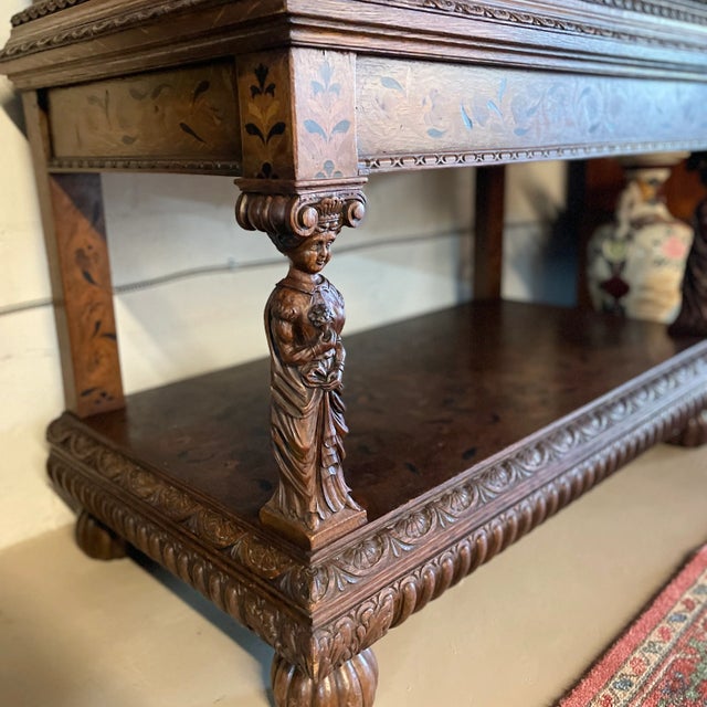 English 19th Century Renaissance Revival Cupboard For Sale - Image 3 of 18