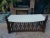 Antique Cast Iron and Vincenza Shell Limestone Top Desk For Sale - Image 10 of 13