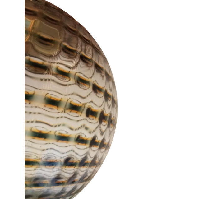 Vintage Italian Round Pendant Light by Targetti Sankey, 1960s For Sale - Image 6 of 18