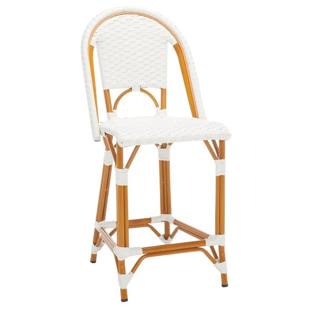 California Counter Stool - White For Sale - Image 10 of 10