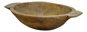 Hungarian Hand-Carved Dough Bowl, 1900s