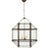 Suzanne Kasler for Visual Comfort Signature Morris Large Lantern in Antique Zinc with Clear Glass For Sale