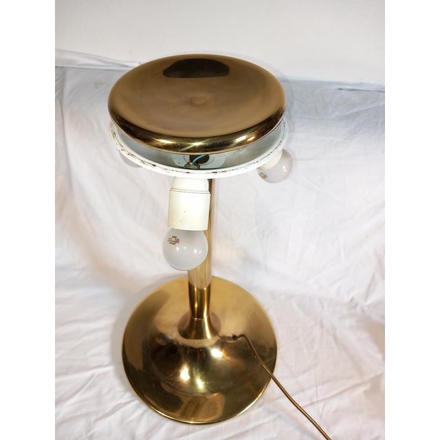 Large Murano Glass Table Lamp by F. Fabbian for Mazzega, 1960s For Sale - Image 11 of 14