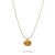 Modern Eternal Vision Ankh Gold Medallion Necklace For Sale - Image 3 of 10