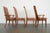 Vintage Attributed to Hickory Manufacturing Co. Burl Wood Dining Chairs (Set of 8) For Sale - Image 10 of 18