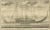 Antique print titled 'De Cora-Cora van Titaway'. This is an original copper engraving of the Coracora fleet from Titaway....
