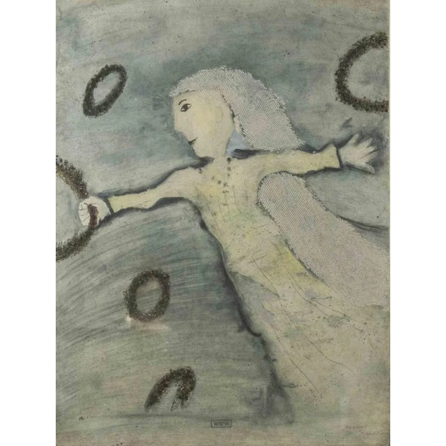 Gabrijel Stupika, The Bride, Original Etching, 1980s For Sale - Image 4 of 4