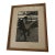Vintage Mid-Century Equestrian Art: Framed Portrait Attributed to Carol Hofmann Thompson, u.s. Equestrian Team For Sale