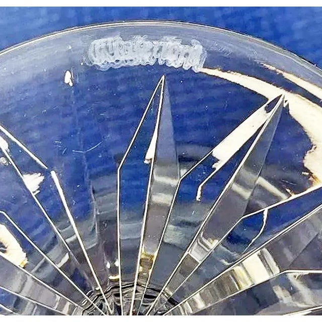 Transparent 1980s Waterford Crystal Champagne Coupes, 'Powerscourt' Motif, Set of 6 For Sale - Image 8 of 9