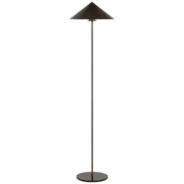 Orsay Medium Floor Lamp in Bronze Designer: Paloma Contreras Height: 55" Base: 9.75" Round Socket: GU10 On/Off Toggle...