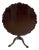 Antique George III Mahogany Piecrust Tilt Top Dining Centre Table, 1780 For Sale
