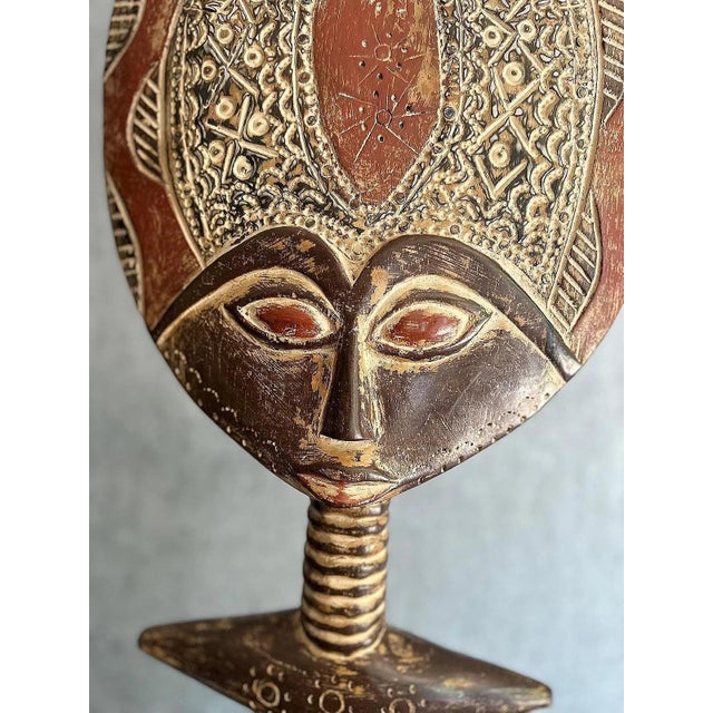 Large Ashanti Fertility Doll – Traditional Ghanaian Sculpture – 1 Meter A sublime Ashanti fertility doll, an iconic piece...