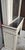 Louis XVI Style Fireplace with Overmantel in Lacquered Wood with Gilt Highlights For Sale - Image 4 of 8