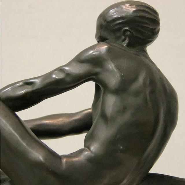 Metal Sculpture by Max Le Verrier, 1940s For Sale - Image 7 of 10