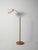 Mid-Century Scandinavian Floor Lamp in Oak and Metal, 1960s For Sale - Image 3 of 11