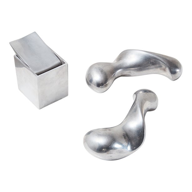 Vintage French Ashtrays by Philippe Starck for XO, 1990s, Set of 3 For Sale