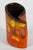 Mid-Century Modern Romulo Remus Verzolini Questa Maiolica Red Vase Signed Mid Century Italy For Sale - Image 3 of 8