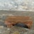 Brutalist Small Vintage Occasional Stool in Blond Teak, 2000s For Sale - Image 3 of 11