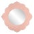 Fleur Home Audubon Magnolia Circle Mirror in Salmon Berry, 48x48 For Sale
