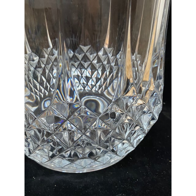 Large Regency Modern Crystal Ice Bucket, France, 1960 For Sale - Image 9 of 10