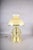 Metal Nautical Gold-Plated Table Lamp with Glass Dome Shade, 1980s For Sale - Image 7 of 18