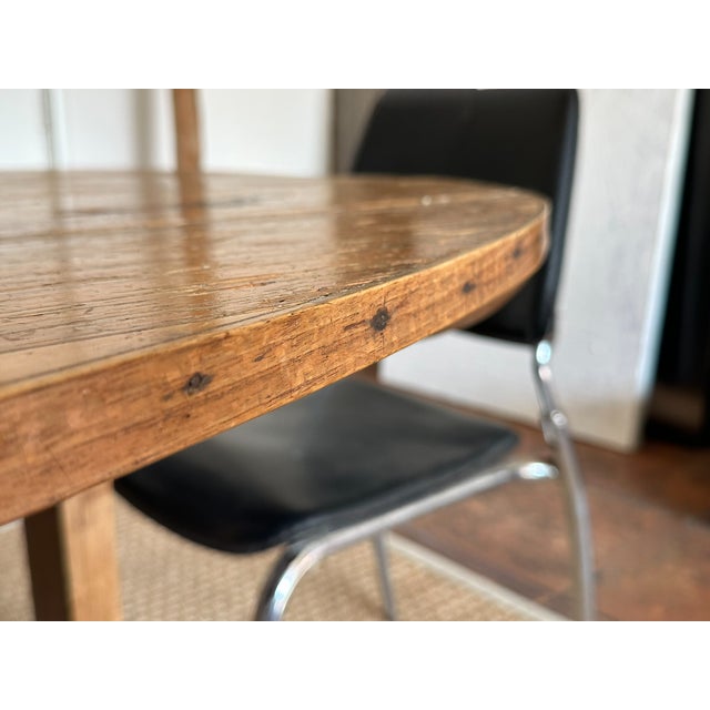 19th-Century French Provincial Oval Tilt-Top "Vendange" Wine Tasting Table For Sale - Image 12 of 15