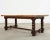 Early 20th Century Country English Walnut Farmhouse Barley Twist Dining Table For Sale - Image 5 of 18