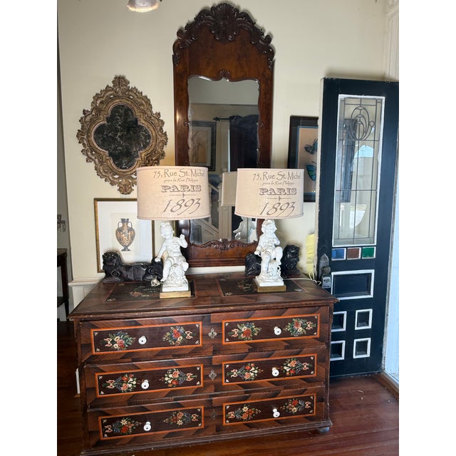 1960s Italian Blanc Du Chin Cherub Lamps - a Pair For Sale - Image 10 of 17