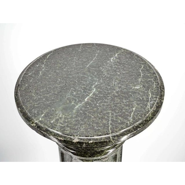 Marble Column from a French Chateau, 1840 For Sale - Image 6 of 8