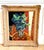 1990s Vintage Signed Expressive Floral Still Life Oil Painting in Carved Giltwood Frame - 27" X 33" For Sale - Image 5 of 8
