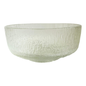 Indiana Glass Crystal Ice Large Glass Salad Bowl