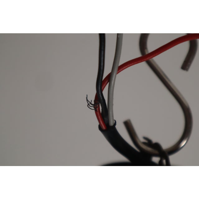 Glass Transparent Crocodile Lamp with Two Glass Shades from Peill & Putzler, 1960s For Sale - Image 7 of 18