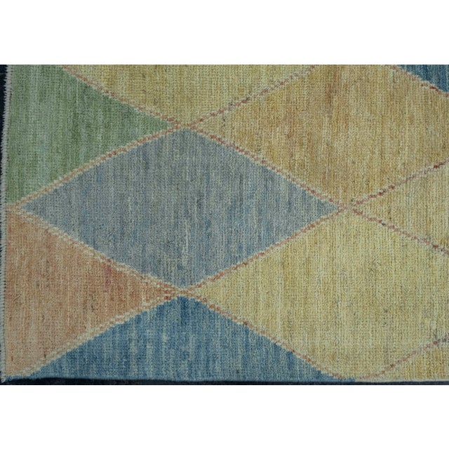 Turkish Oushak Rug 9'3" x 12'5" #18629 For Sale - Image 4 of 8