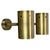 Minimalist Brass Hole Wall Spot Lights, Italy, 1970s, Set of 2 For Sale - Image 15 of 15
