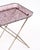 French, Vintage, Purple Lucite Tray Table, Circa 1980 For Sale In Austin - Image 6 of 9
