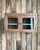 Small Wall-Mounted Walnut Display Case, 1940s For Sale - Image 9 of 13