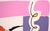 Printmaking Materials 1980s "Pink Sky" Abstract Geometric Screen Print Numbered 7/30 by Harvey Daniels For Sale - Image 7 of 9