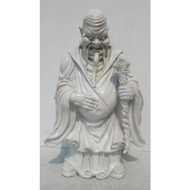 Professor Eugenio Pattarino Terra Cotta Hotei Buddha Circa 1970s For Sale - Image 11 of 11