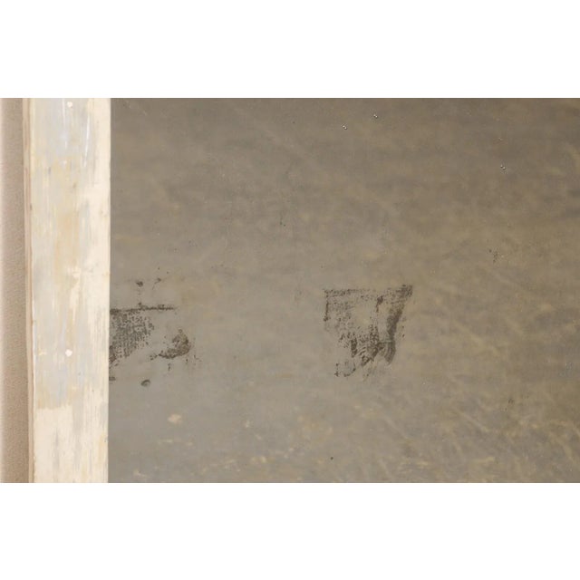 Transparent 19th Century French Wall Mirror with Original Glass For Sale - Image 8 of 11