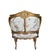 French Giltwood Marquise Armchair, 1900s For Sale - Image 3 of 14