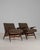 19th Century France Brown Wood Armchair For Sale - Image 9 of 11