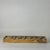 American Vintage Architectural Salvage Fragment Wood Panel Painted Trim Element For Sale - Image 3 of 7